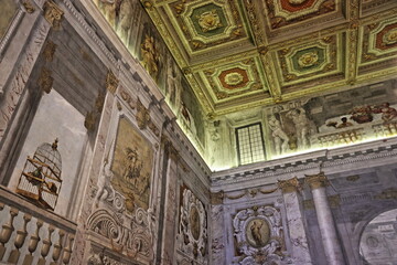Interni di Palazzo Spada a Roma