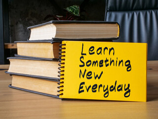 Learn something new everyday and books for lifelong learning.