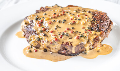 Steak au poivre