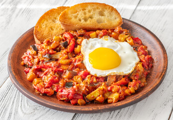 Bowl of pisto