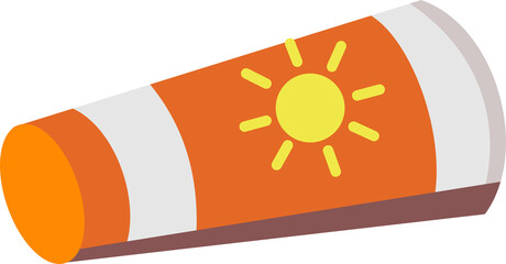 Sunscreen in summer