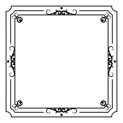 Classic ornamental frames collection