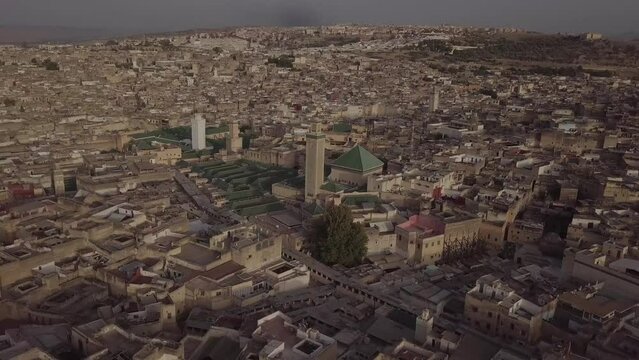 view of fez city morocco