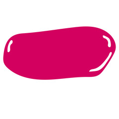 color empty speech bubble