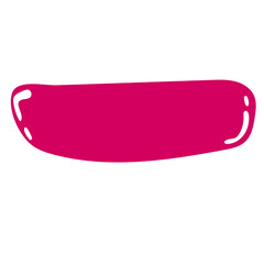 color empty speech bubble