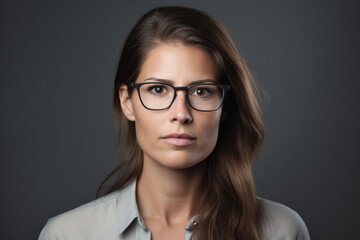 Fototapeta premium Portrait of a beautiful young business woman looking at the camera.