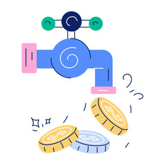 Pack of Business and Finance Doodle Icon
