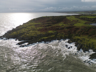 Obraz premium Irland Landscape at Clogherhead near Dublin