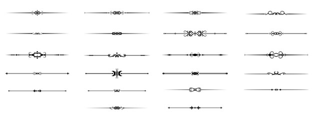 vector floral dividers decoration