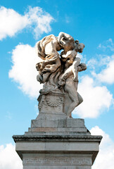 Obraz premium Il sacrificio, Italian liberty, Venice Square, Rome