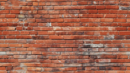 Obraz premium Red Brick Wall Texture Background