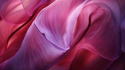A macro shot of a single Starlight Sweet Pea petal, showcasing its mesmerizing textures and hues in