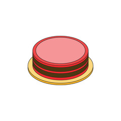 cake vector type icon