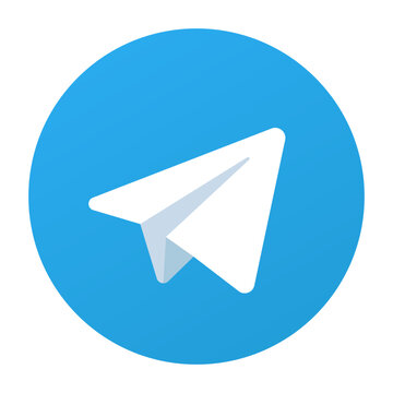 Tallinn, Estonia - October 30 Telegram logotype. Vector company logo. Brand.