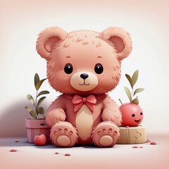 teddy bear, generative AI 