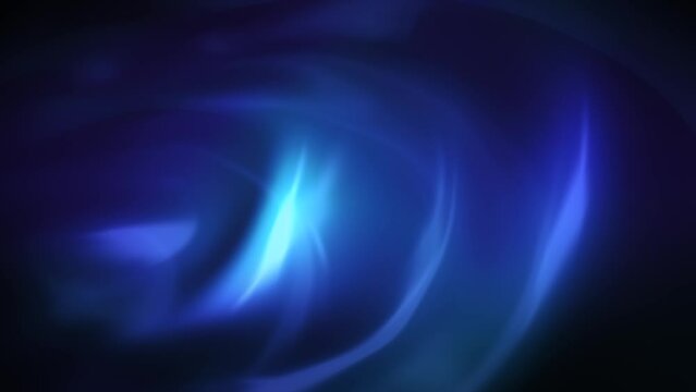 Blue silky liquid, motion graphics background. An abstract motion graphics loop ideal as a logo or intro backdrop