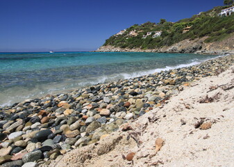 Fototapeta na wymiar Spiaggia Cannesisa Torre delle Stelle, Sardegna