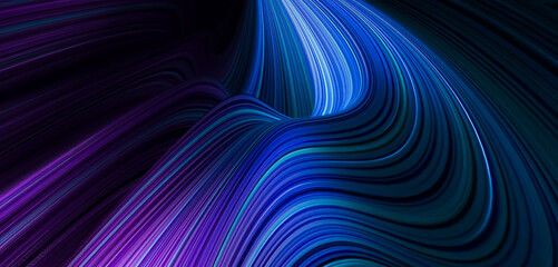 Illustration of dark blue purple background with abstract textured shapes with effects