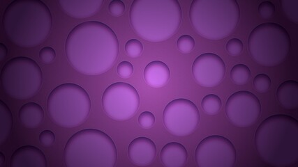 Illustration of a purple background with circles and effects
