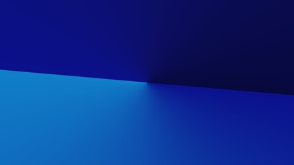Illustration of a blue background with effects divided into two parts