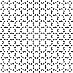 Black seamless abstract pattern. Overlay for background and backdrop. Ornamental design. PNG graphic illustration with transparent background.