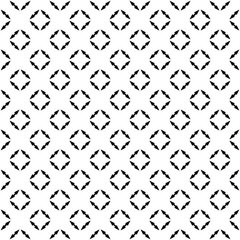 Black seamless abstract pattern. Overlay for background and backdrop. Ornamental design. PNG graphic illustration with transparent background.