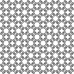 Black seamless abstract pattern. Overlay for background and backdrop. Ornamental design. PNG graphic illustration with transparent background.