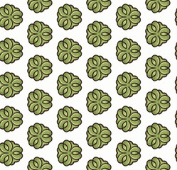 Multi color seamless abstract pattern. Background and backdrop. Multi Colored. Colorful ornamental design. Colored mosaic ornaments. Vector graphic illustration. EPS10.