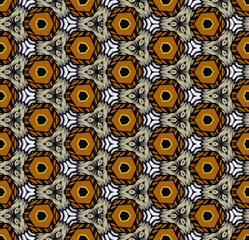 Multi color seamless abstract pattern. Background and backdrop. Multi Colored. Colorful ornamental design. Colored mosaic ornaments. Vector graphic illustration. EPS10.