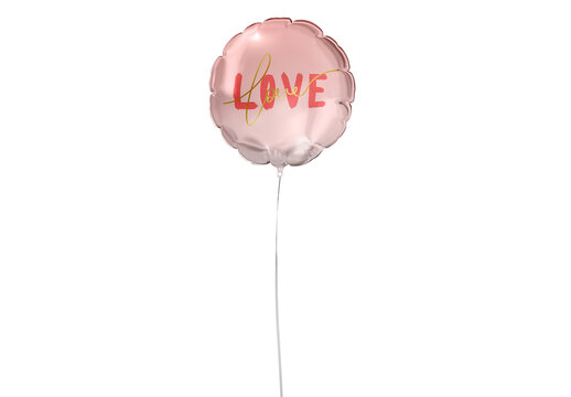 Foil Balloon Mockup