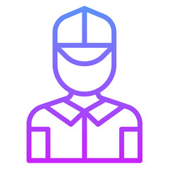 Delivery Man Icon
