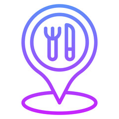 Restaurant Location Icon