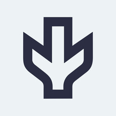 Fototapeta premium symbol logo