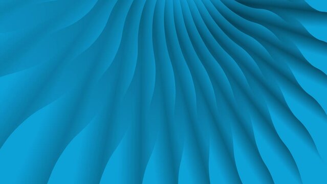 Abstract blue pattern lines loop motion background. 