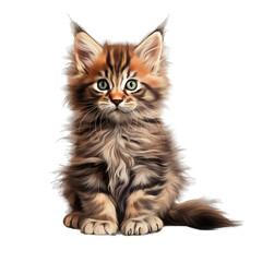 Cool Mainecoon clipart