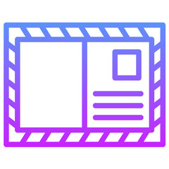 Postcard Icon