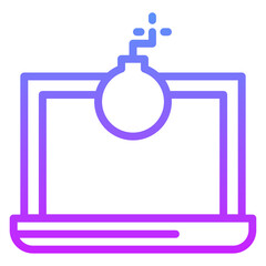 Cyber Bomb Icon