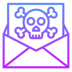 Email Hacked Icon