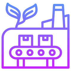 Eco Factory Icon