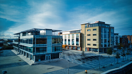 view of the city Hull in UK