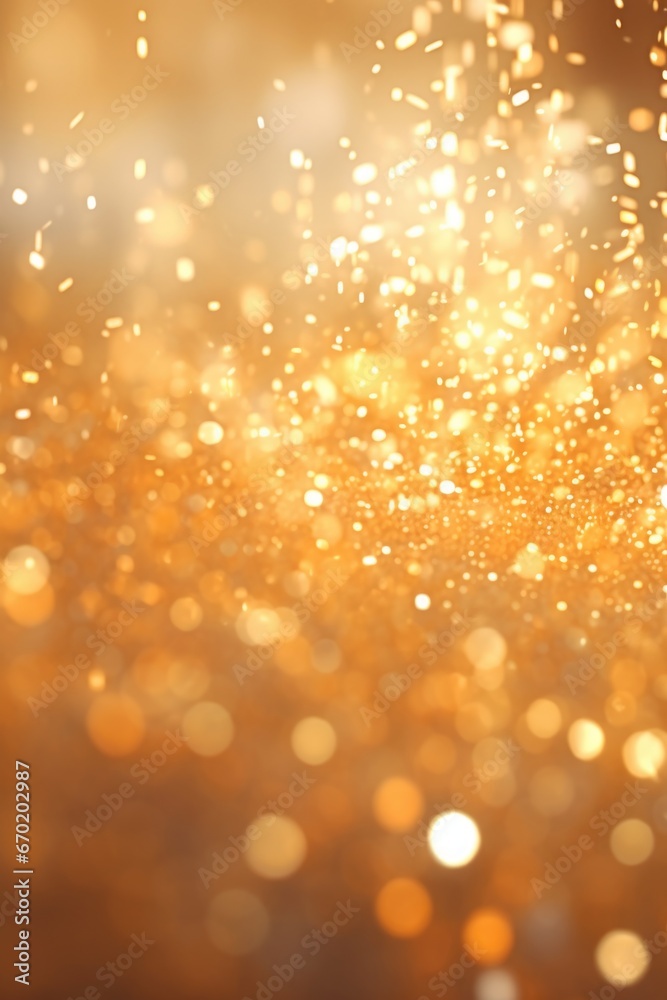 Poster A blurry image of a golden background. Suitable for various design projects.