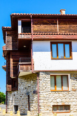 Residential building at old town of Nessebar, Bulgaria