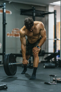 Dedicated gym moment
