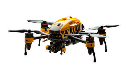 Drone for Farming - Transparent Background, PNG. Generative AI.