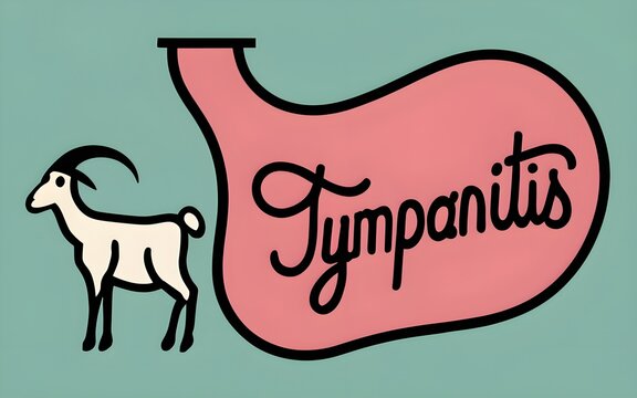 Tympanitis in goats