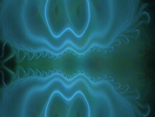 Imaginatory fractal abstract background Image