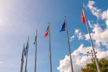 flags of the caribbean