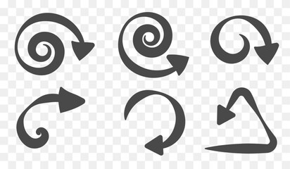 Arrows big black set icons. Arrow icon. Arrow vector collection. Arrow. Cursor. Modern simple arrows. Set of vector arrows of different shapes and sizes. Vector graphics. icons