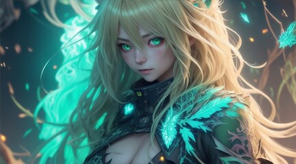 portrait of a rogue elf