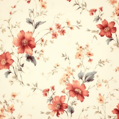 Obraz premium flowers background, wallpaper - generative ai